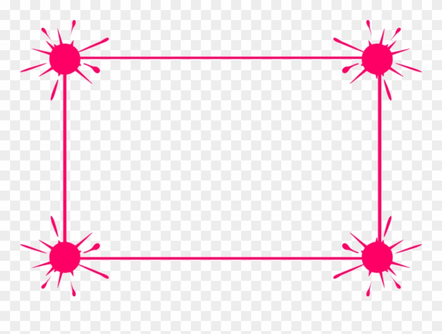 Pink Border Frame - Free Png Border Frame Clipart