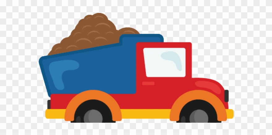 Construction Clipart Dumptruck - Garbage Truck Cute Png Transparent Png
