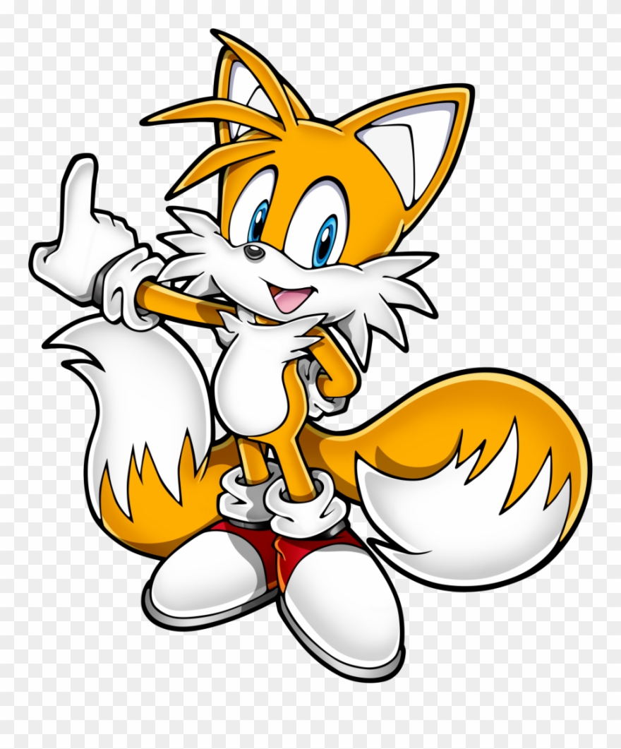 Tails - Miles Tails Prower Clipart
