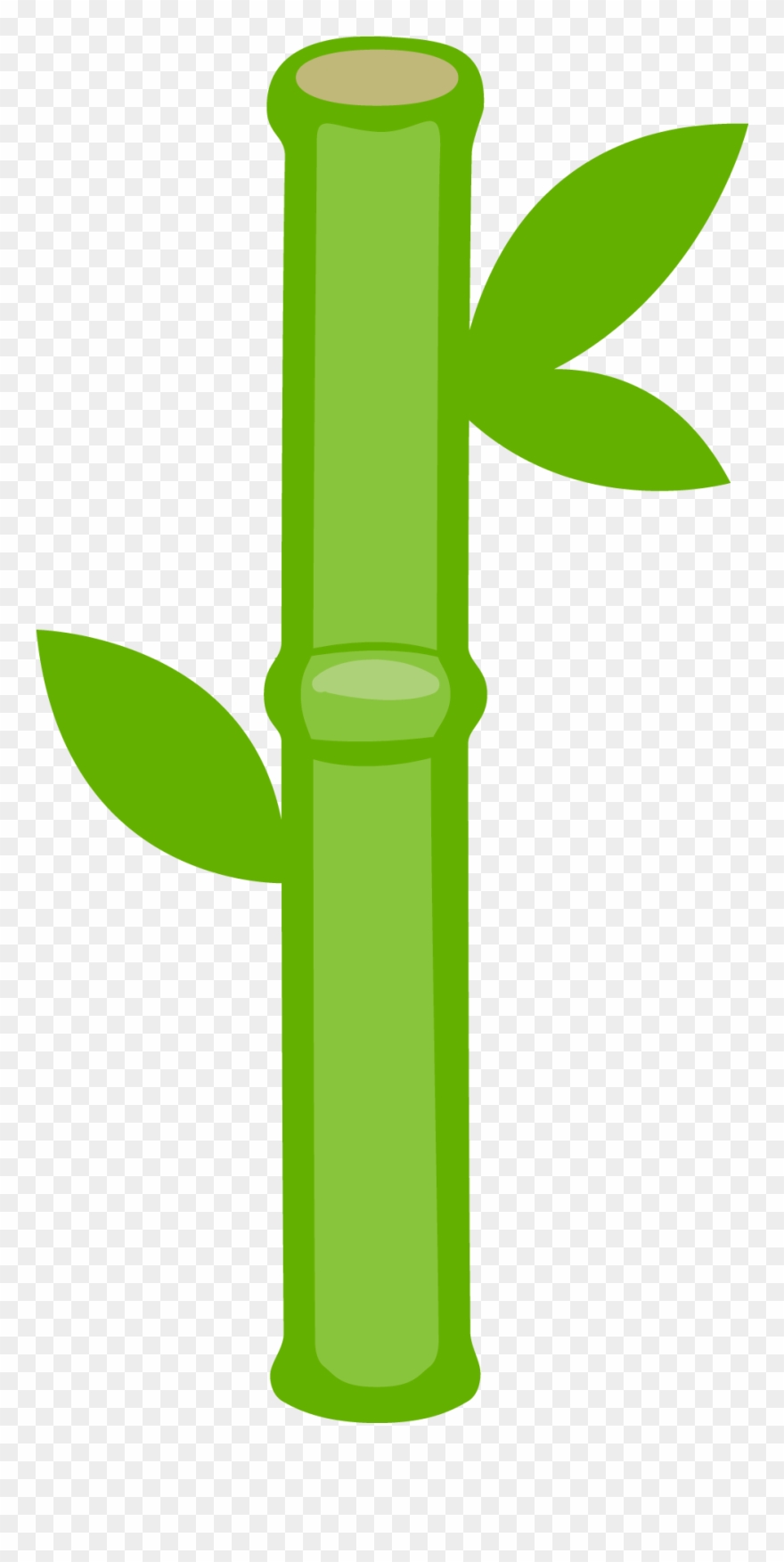 Panda Bear - Bamboo Clip Art Stick - Png Download