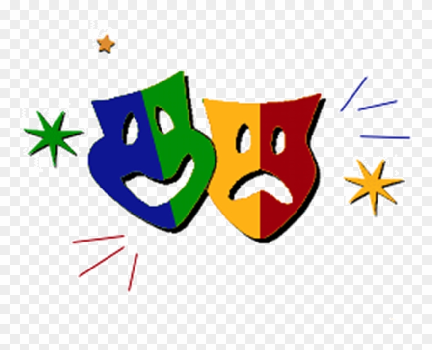 Theatre Masks Clipart