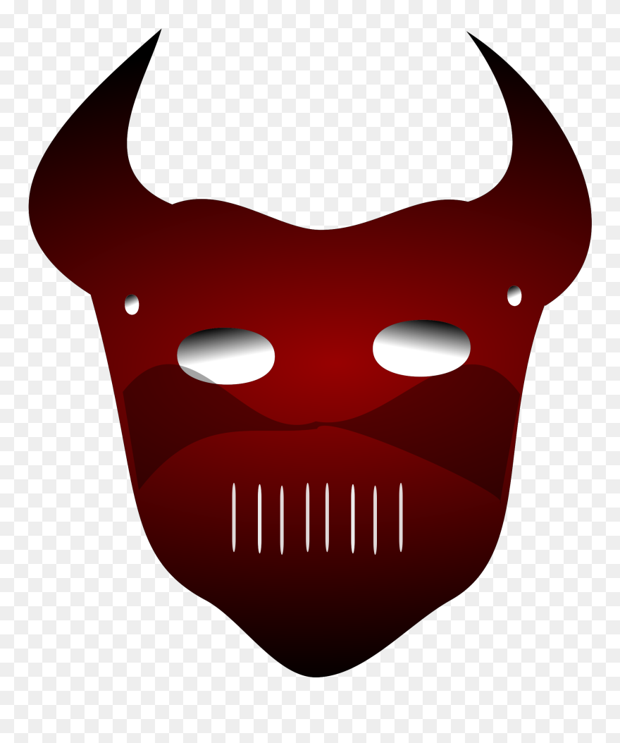 Face Mask Icon Svg Vector File, Vector Clip Art Svg - Clipart Halloween Mask Png Transparent Png