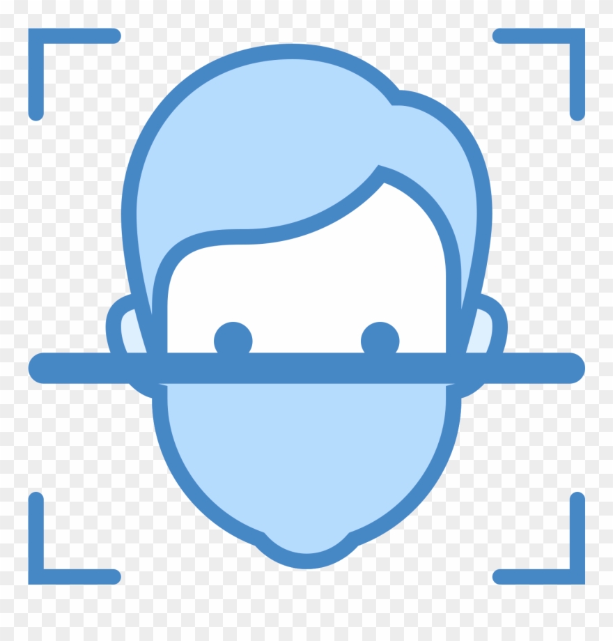 Facial Recognition Icon - Face Recognition Icon Png Clipart
