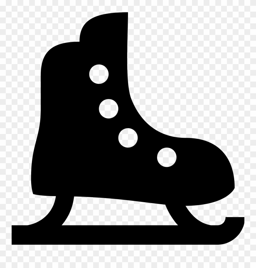 Ice Skate Icon Clipart