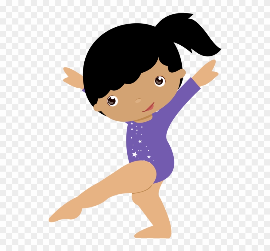 Minus Say Hello Deportes Pinterest Clip Art - Ginastica Ritmica Desenho Png Transparent Png