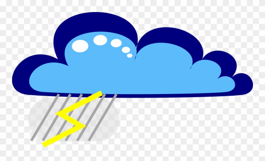 Drakoon Thunder Cloud - Clipart Awan - Png Download