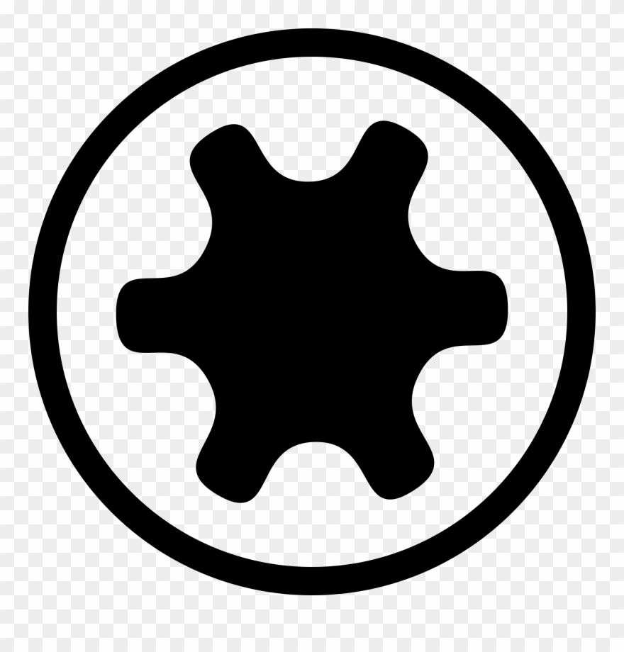 Free Stock Datei Screw Line Female - Bolt Head Png Clipart