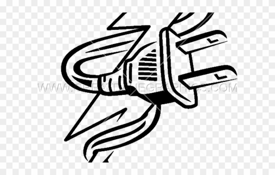 Drawn Lightning Clip Art - Png Download