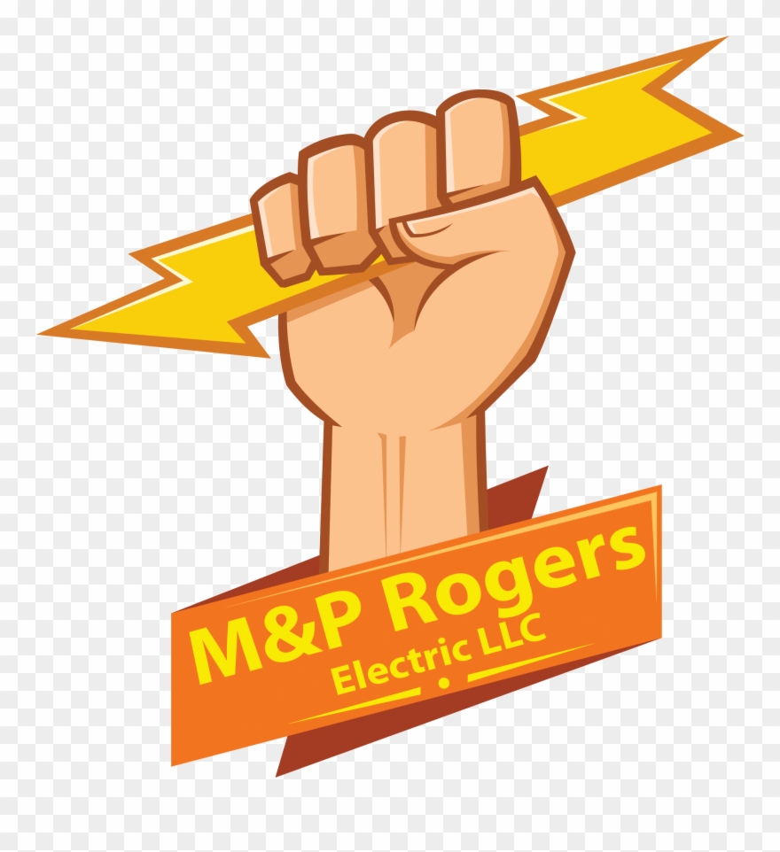 Lightning Clipart Electrical System - Thunder In Hand Icon - Png Download