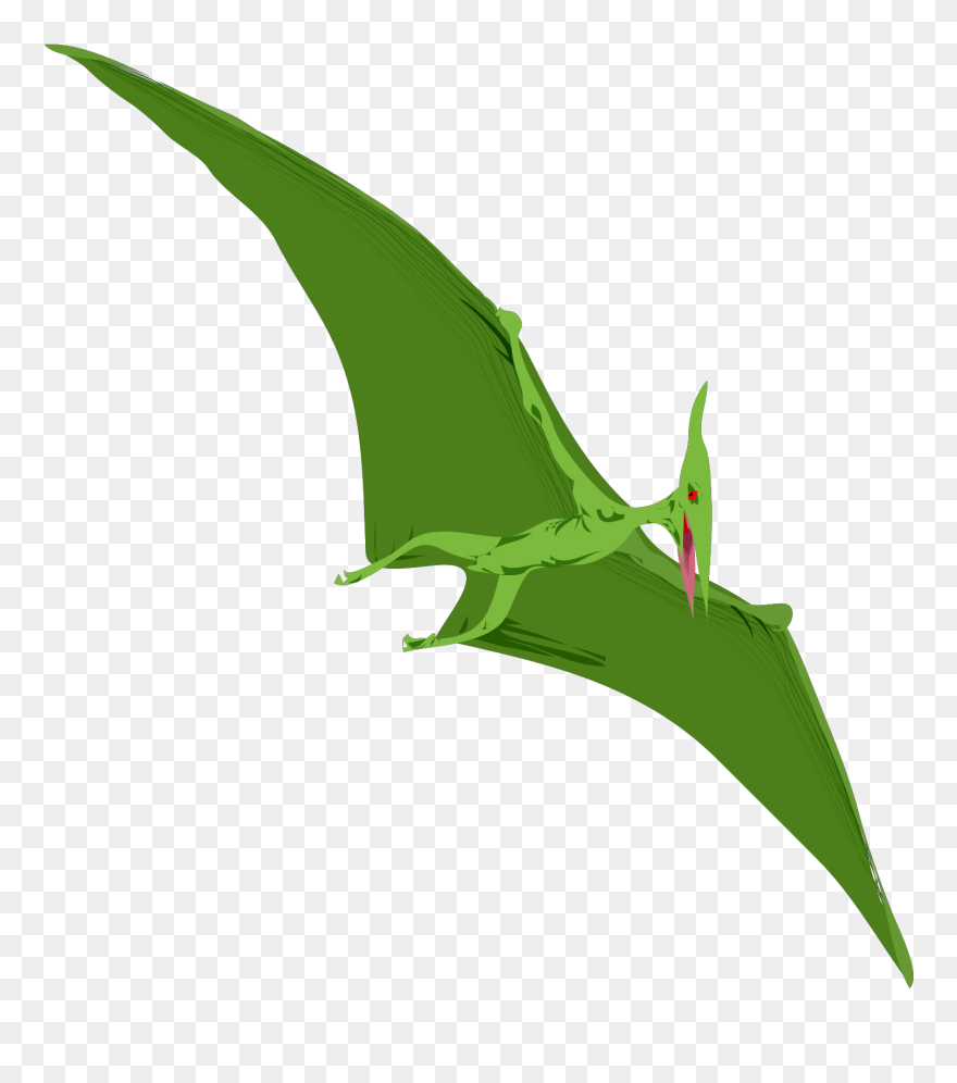 Pterodactyl Clipart - Flying Dinosaurs Cartoon - Png Download