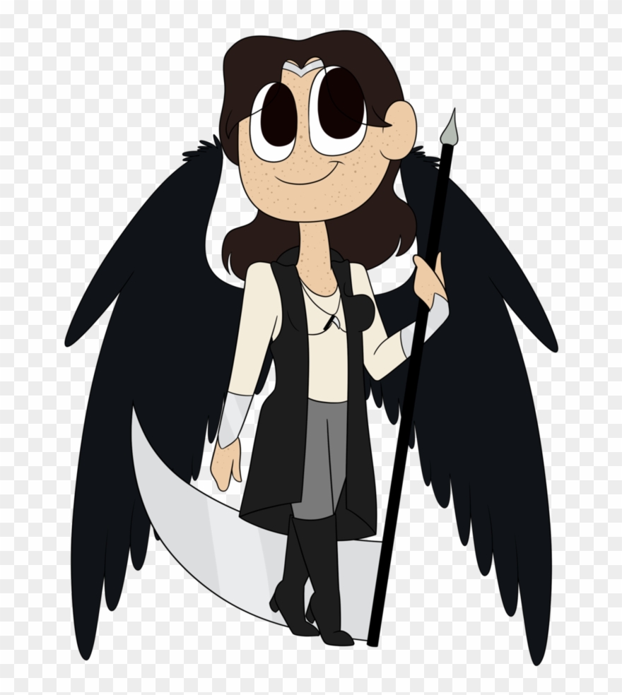 Banner Library Library Archangel Drawing Azrael - Cartoon Clipart