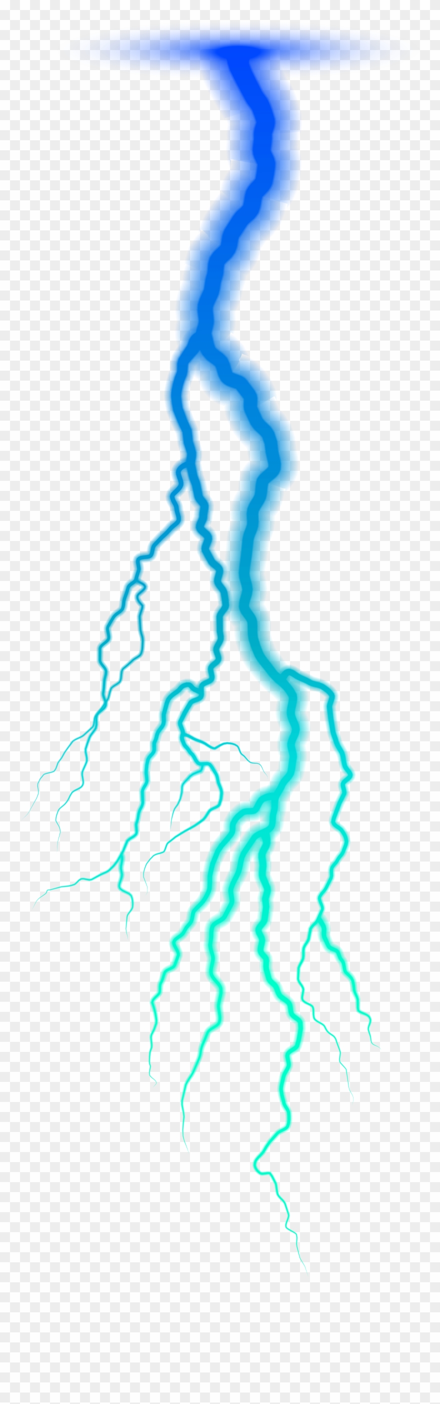 Blue Lightning Png Transparent Clip Art Image