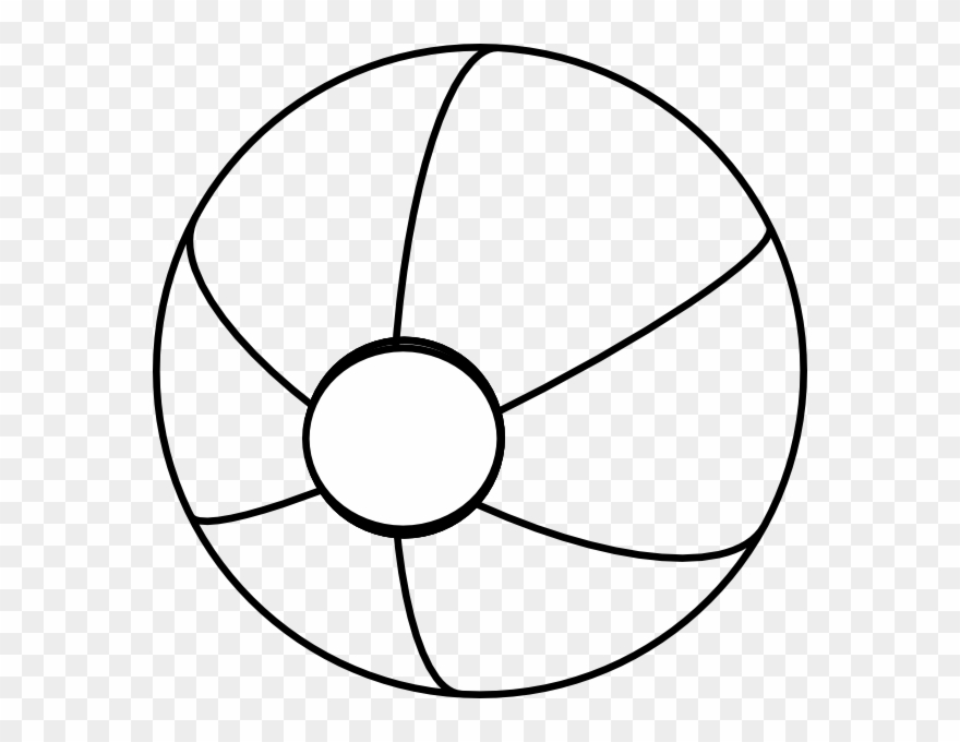 Bola Desenho Para Colorir Clipart