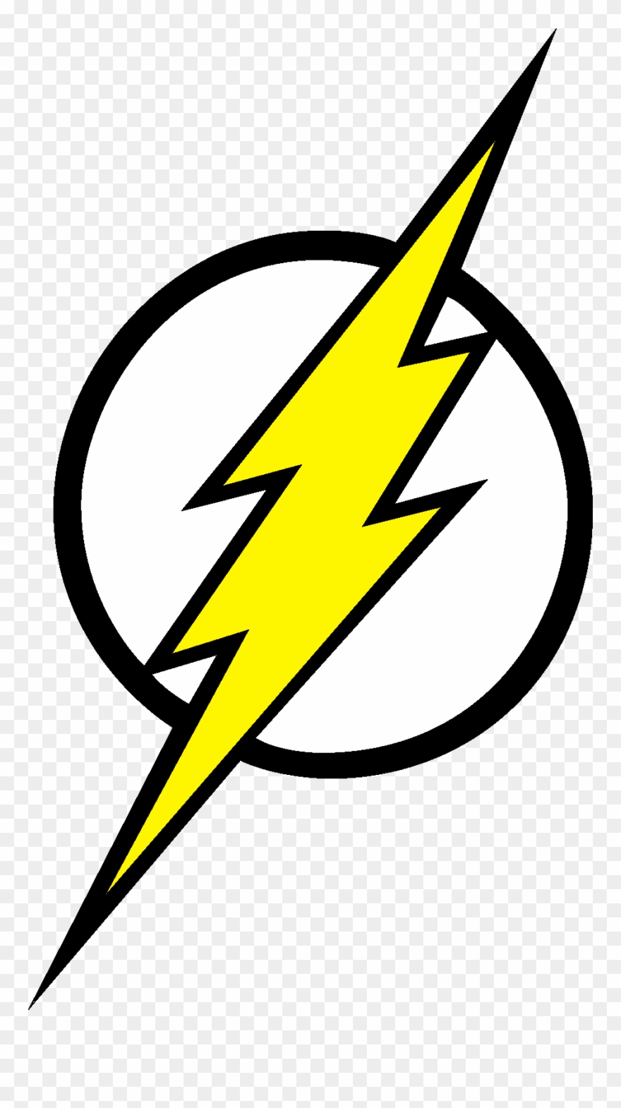 Lightning Clipart Svg Flash Logo Coloring Page Png Download 