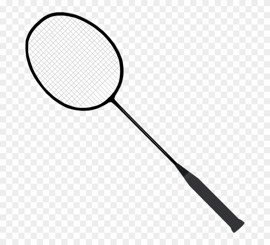 Racket Clip Art At - Badminton Racket Clip Art Png Transparent Png
