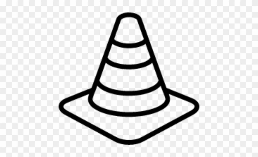 Complete Cricket Equipment Range Including Cricket - Traffic Cone Drawing Clipart