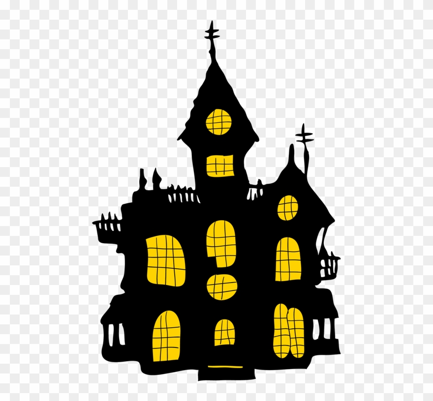 Halloween Clipart, Views Album, Kids Stickers, Yandex, - Transparent Background Halloween House - Png Download