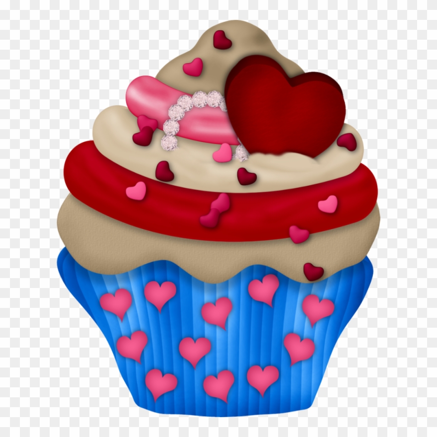 Cupcake & Bolos E Etc Cupcake Clipart, Cupcake Art, - Png Download