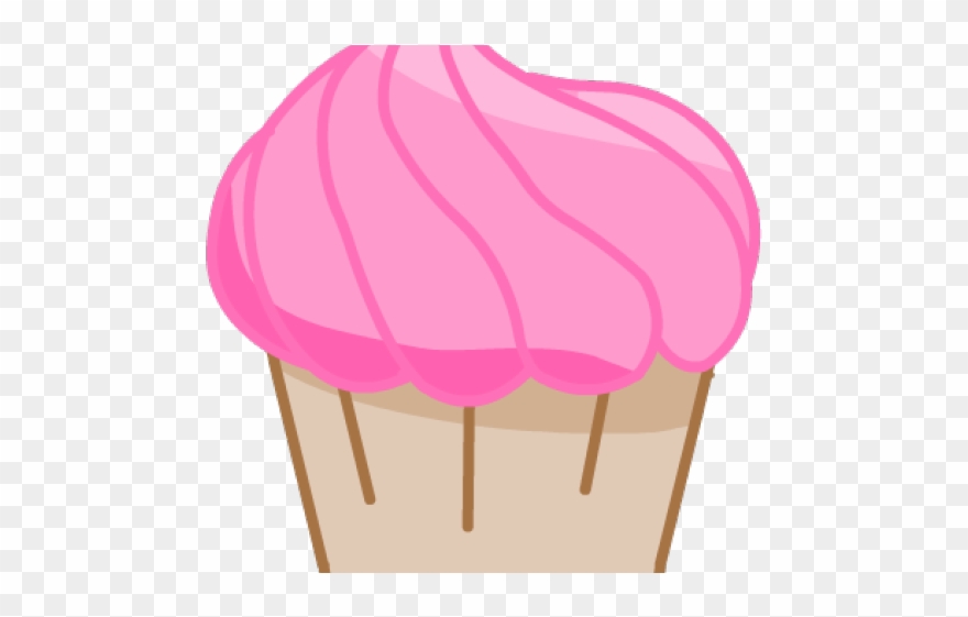 Vanilla Cupcake Clipart Transparent Background - Png Download