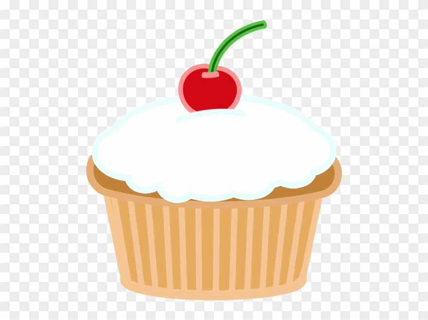 Cherry Cupcake By Quick-stop On Clipart Library - Clip Art - Png Download