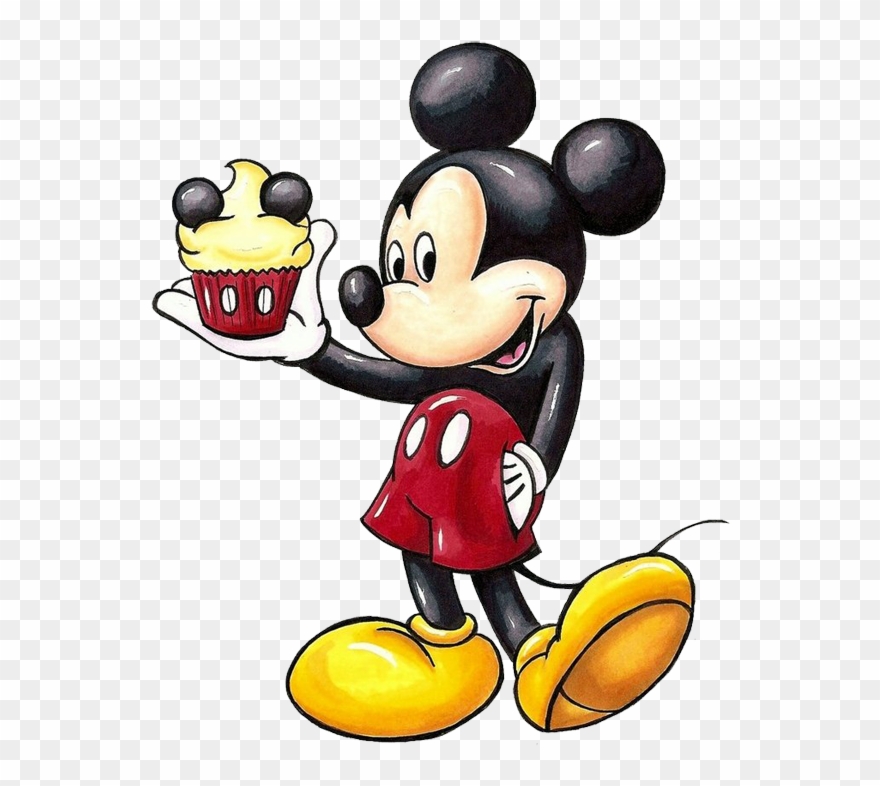 Cupcake Clipart Mickey Mouse - Png Download