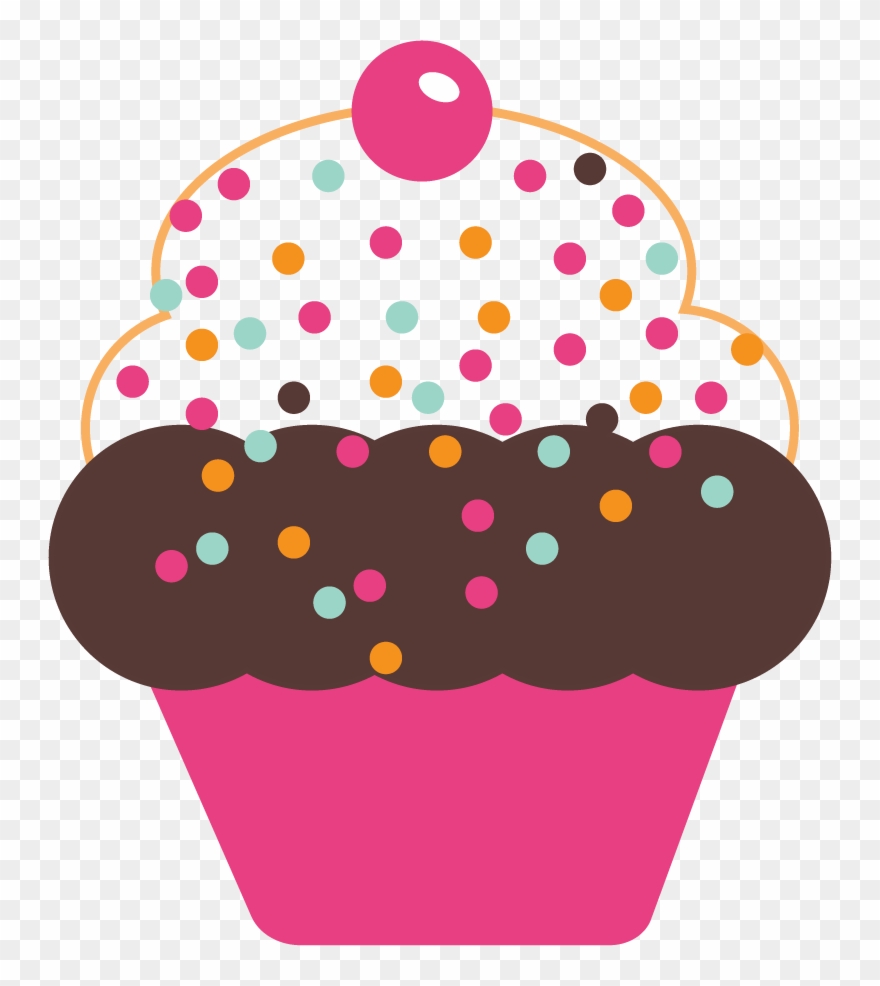 Free Cute Cupcakes Graphics - Cute Cupcake Clipart Png Transparent Png