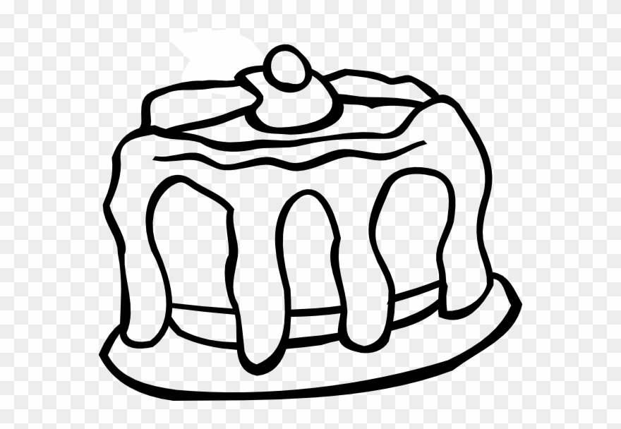 Graphic Free Download Cherries Clipart Black And White - Pudding Clipart Black And White Png Transparent Png