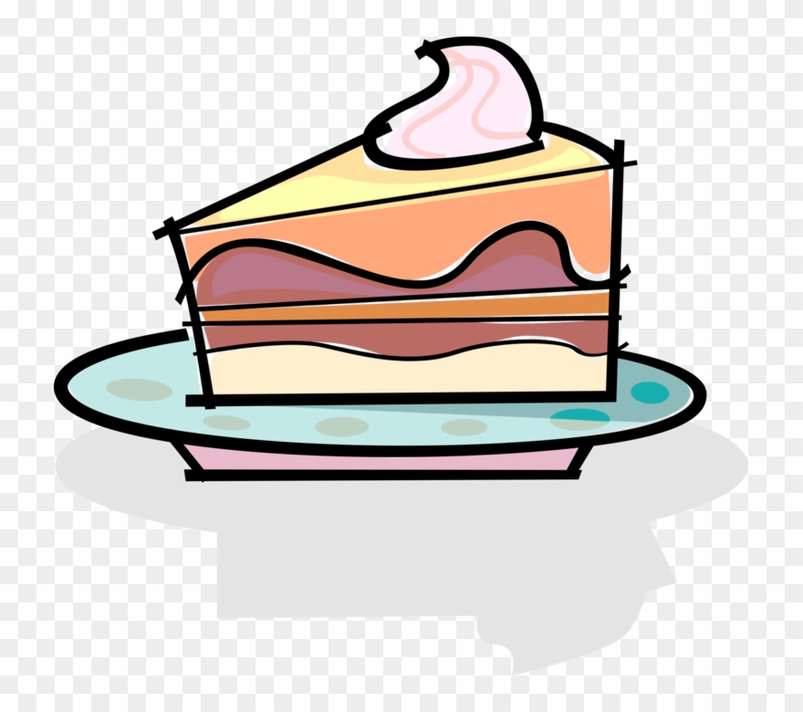 Slice Of Dessert Cake Clipart