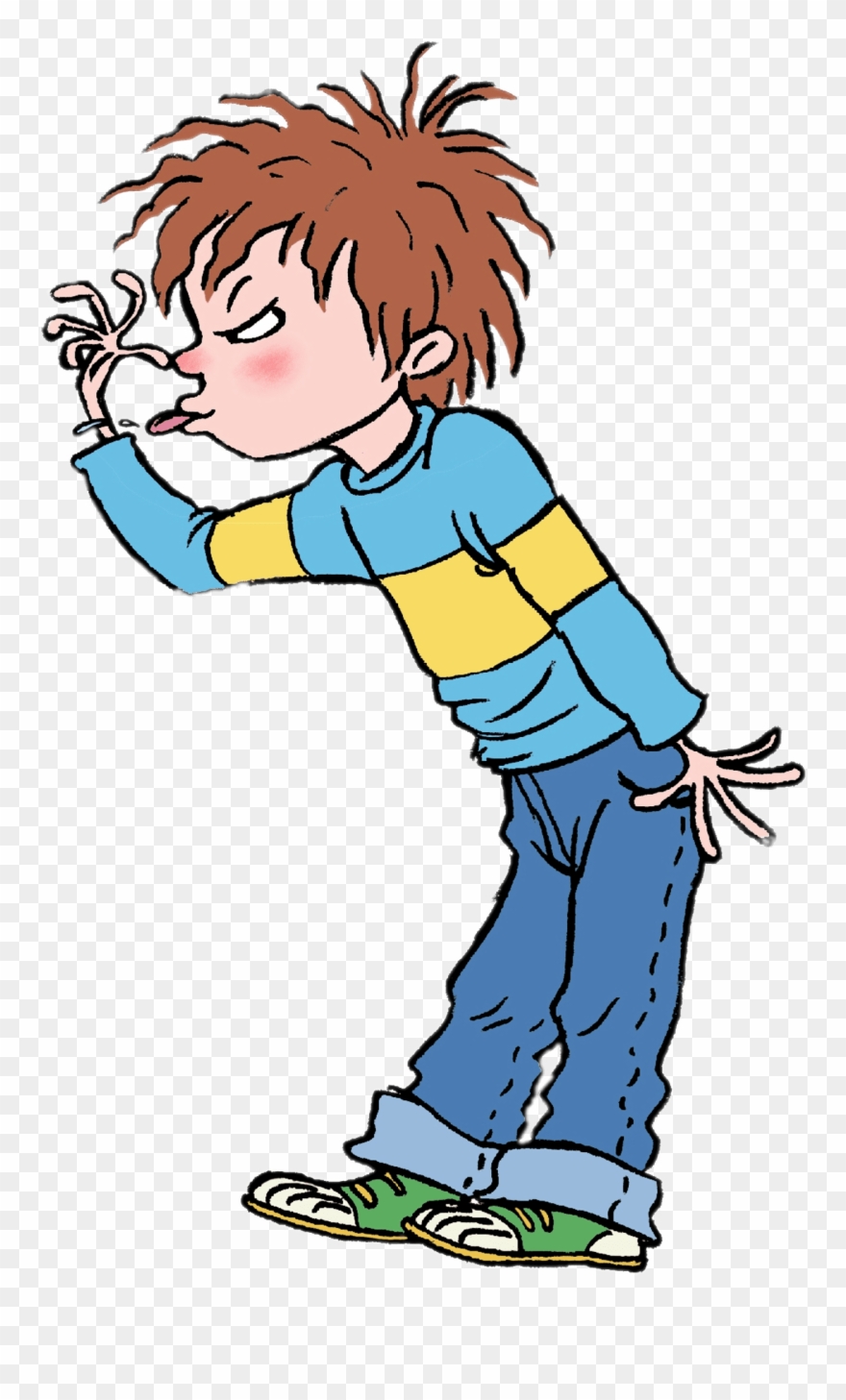 Horrid Henry Sticking Out Tongue Transparent Png - Character Horrid Henry Clipart