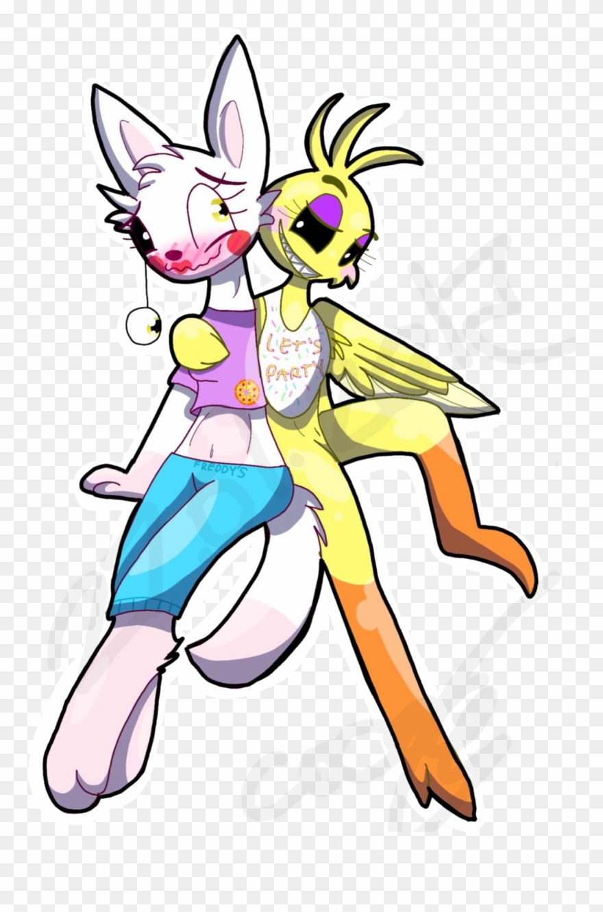 Clipart Black And White Library Chica Drawing Easy - Comics - Png Download