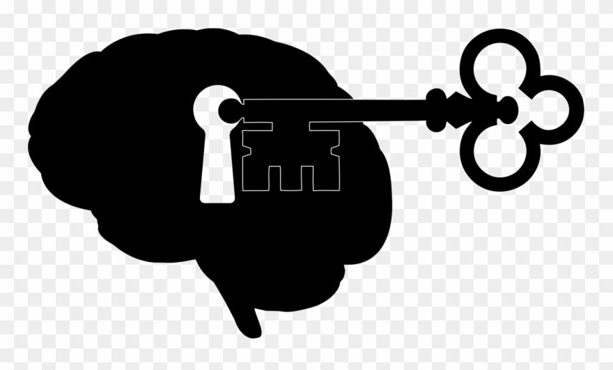 Human Brain Neuroplasticity Science Brain Tumor - Unlock Brain Clipart - Png Download