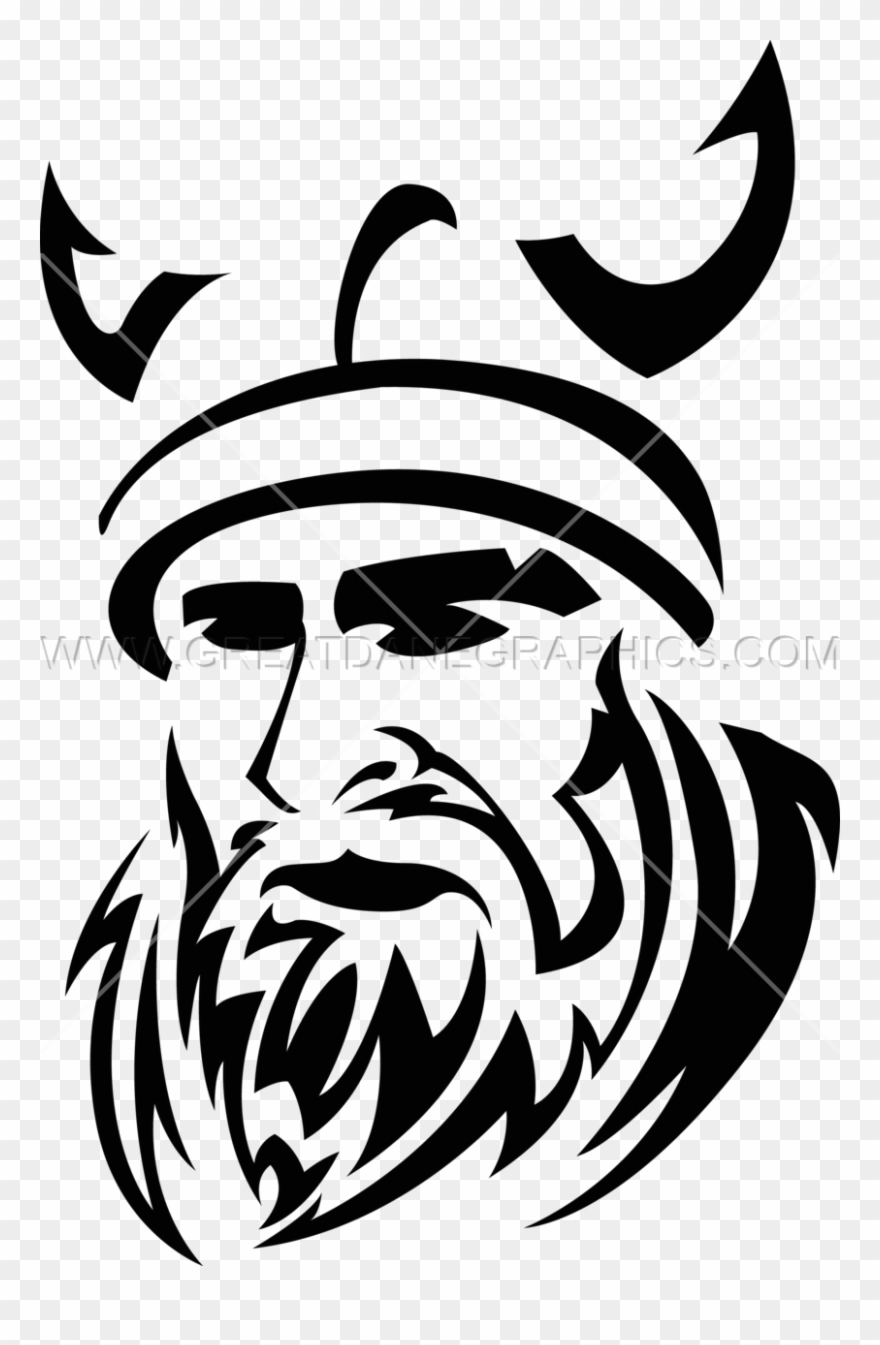 Viking Clipart Viking Head - Png Download