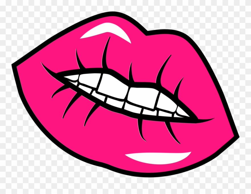 Klewor Cosmetics Lip Encapsulated Postscript Download - Pop Art Lips Clipart