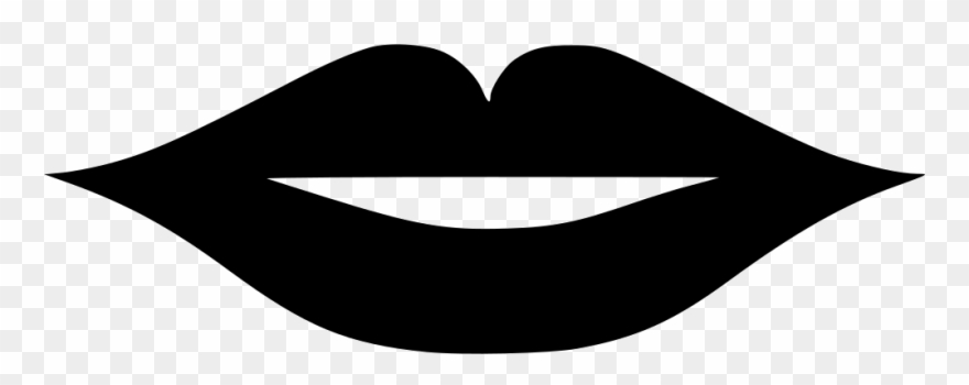 Black And White Lips Png Black And White Stock - Lips Black And White Png Clipart