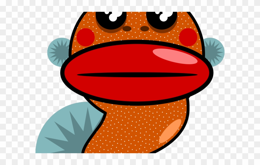 Lips Clipart Thick Lip - Fish Clip Art - Png Download