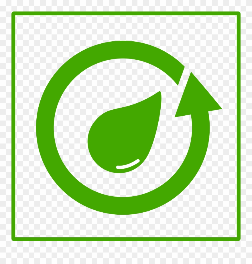 Eco Green Icon Clipart Computer Icons Clip Art - Recycle Water Icon - Png Download