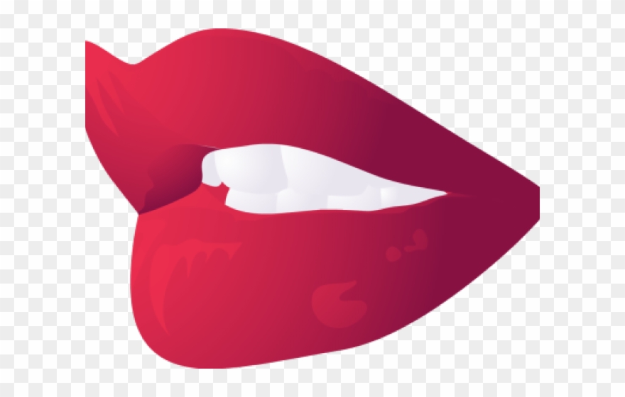 Lips Clipart Glossy Lip - Lips Open Png Transparent Png