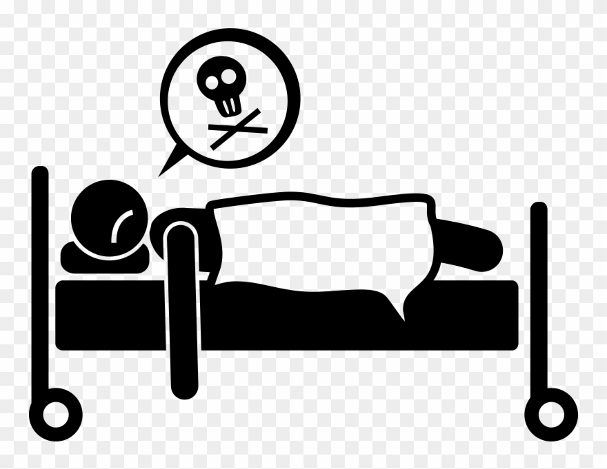 Death Bed Clipart Computer Icons Clip Art - Died Icon - Png Download