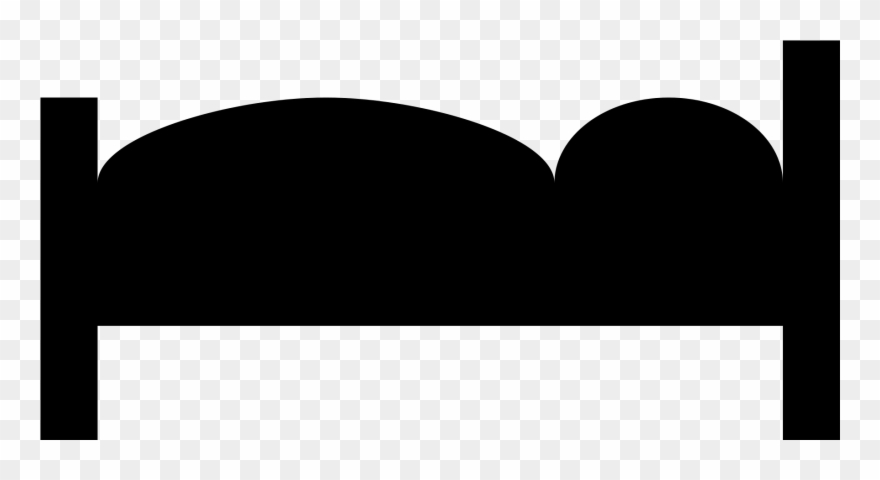 Silhouette At Getdrawings Com - Bed Silhouette Png Clipart