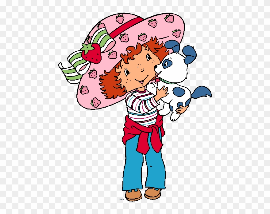 Original My Little Pony Characters Names Download - Strawberry Shortcake Clipart - Png Download