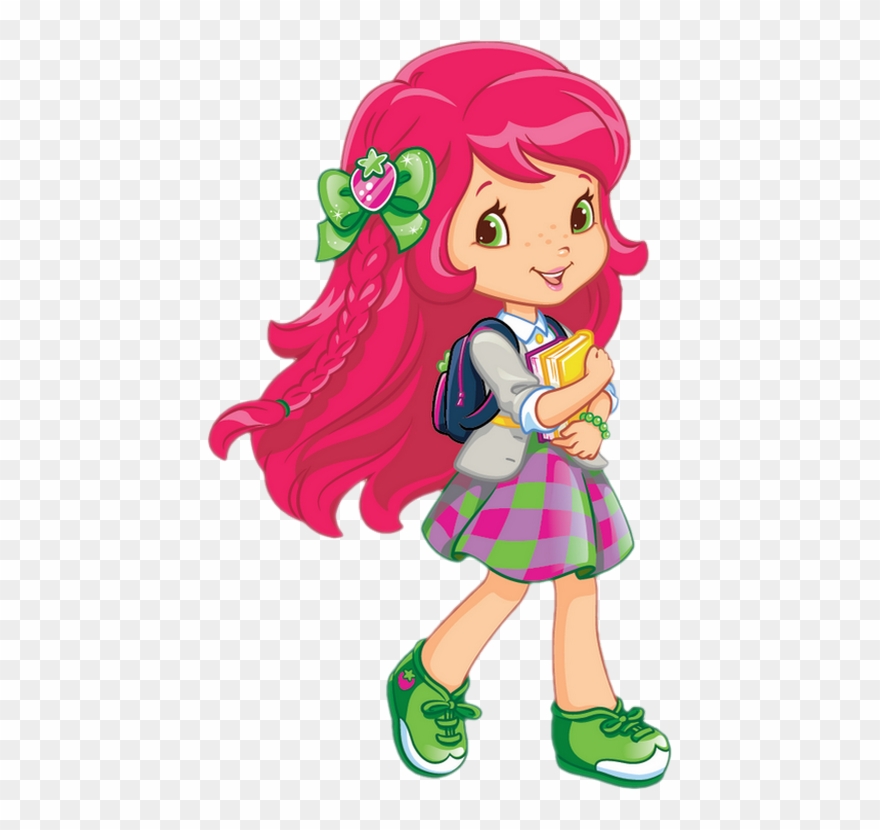 Pin By Amy On ♥strawberry Shortcake♥ - Caderno Brochurão Capa Dura 96fls Moranguinho Capa Clipart