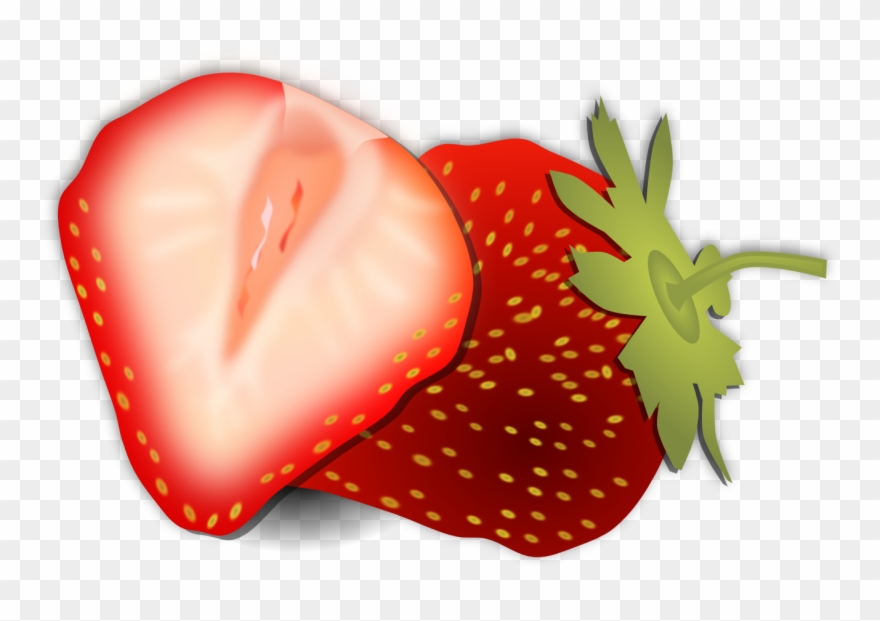 Sliced Fruit Clipart - Png Download