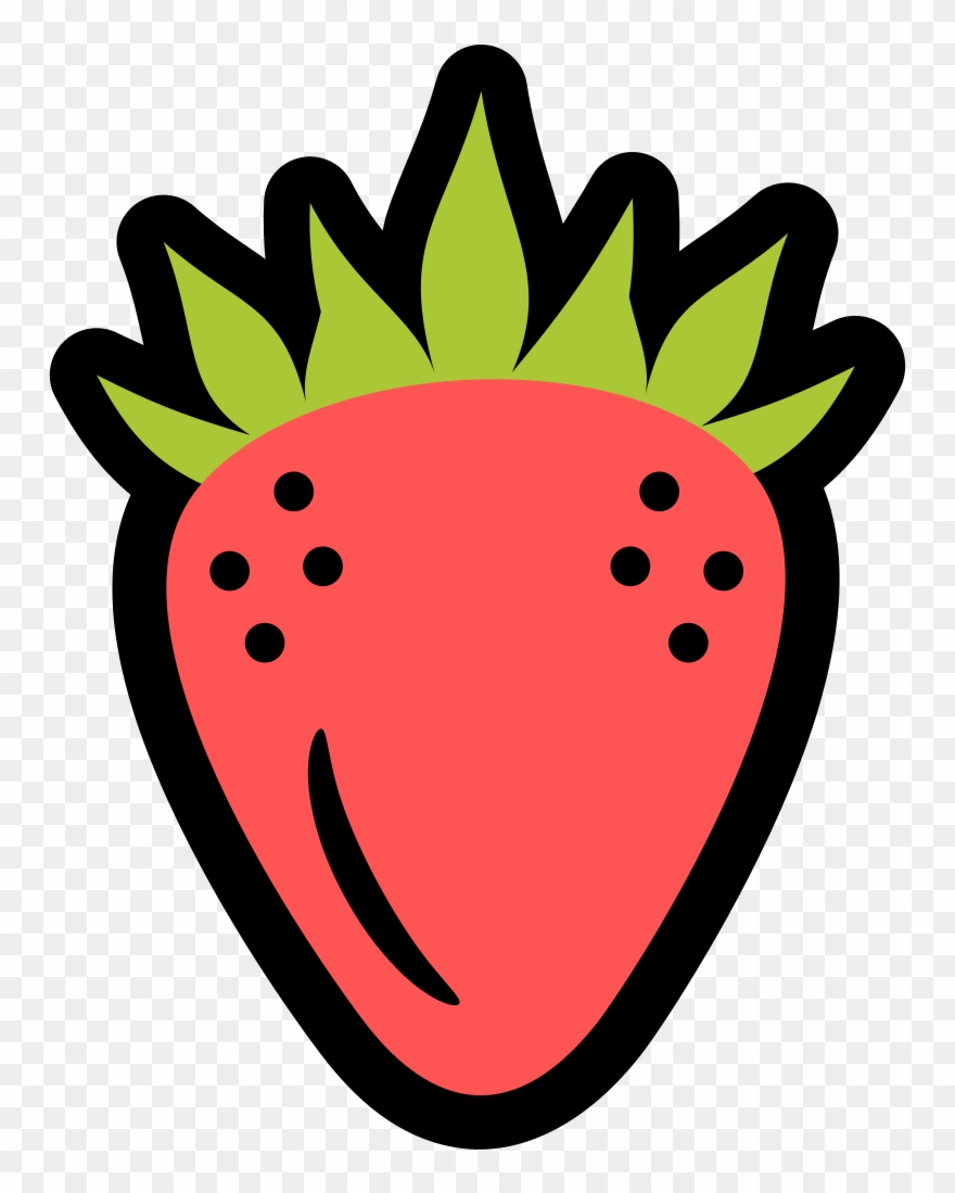 Strawberries Clipart Object - Strawberry - Png Download