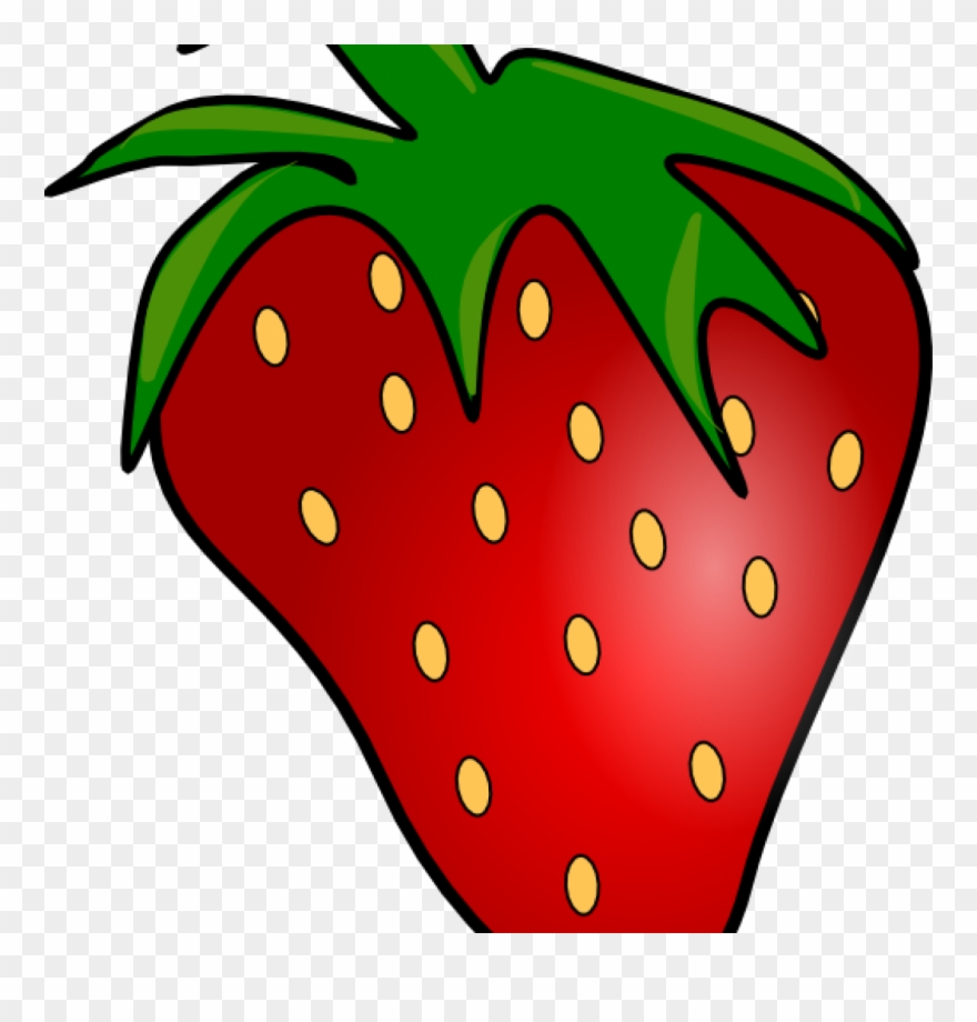 Strawberry Clipart Red Delicious Clip Art At Clker - Png Download
