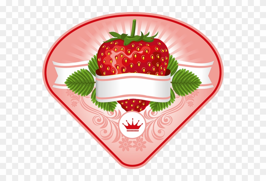 Strawberry Clipart, Scrap, Strawberry Shortcake, Printables, - Label Vector - Png Download