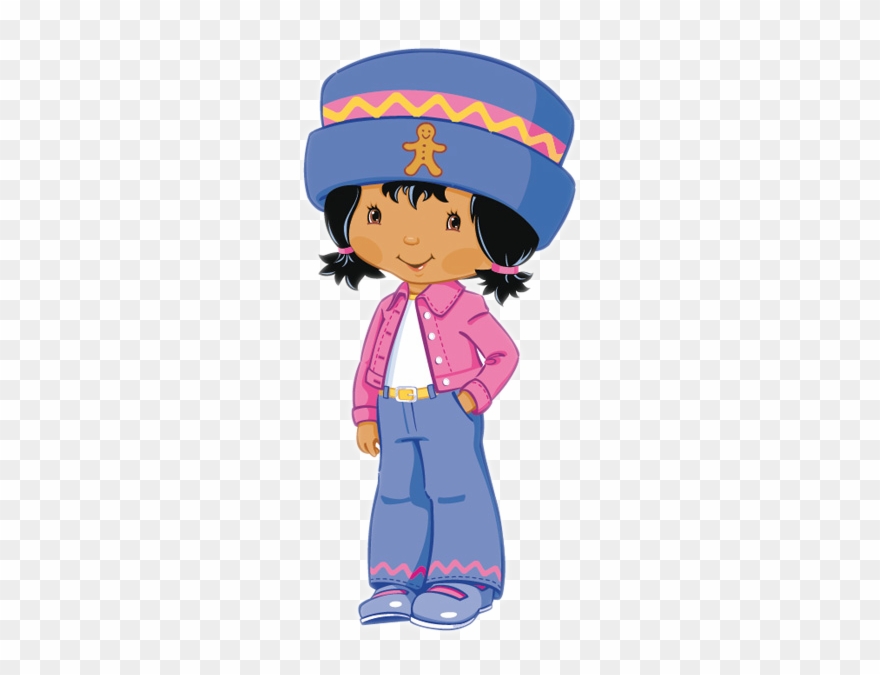 Ginger Clipart Character - Ginger Snap Strawberry Shortcake Cartoon - Png Download