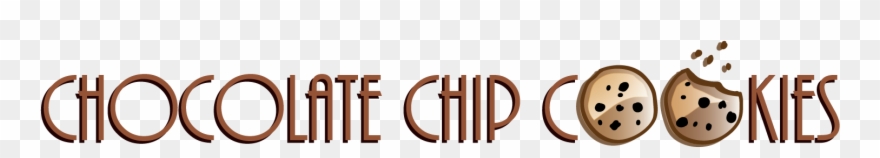 Logo Chocolate Chip Cookies - Button Clipart