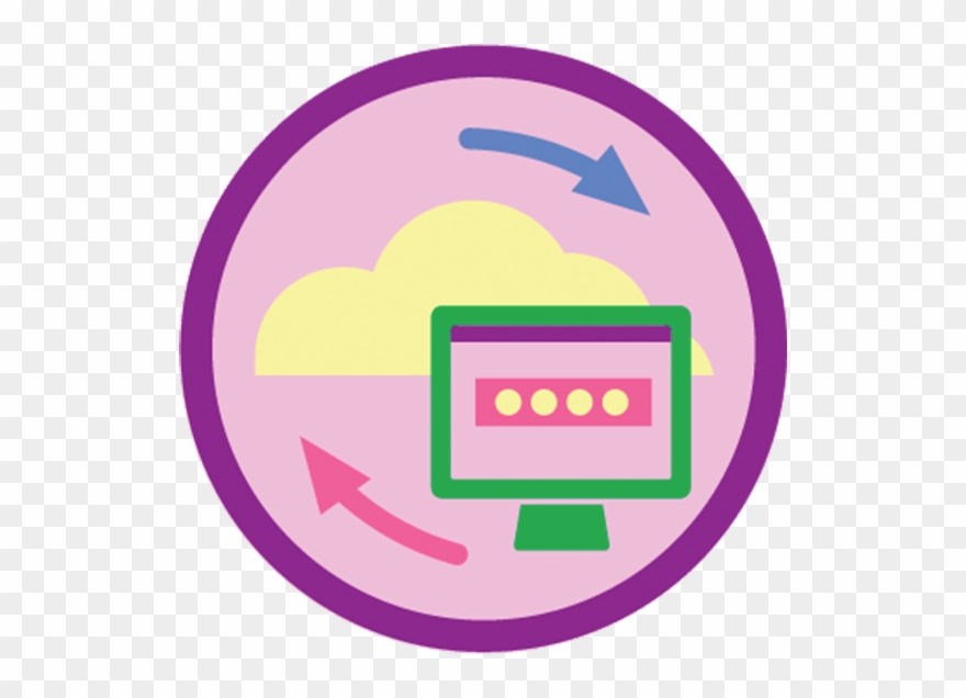 Girl Scouts Is For Girls Who Want To - Computer Clipart