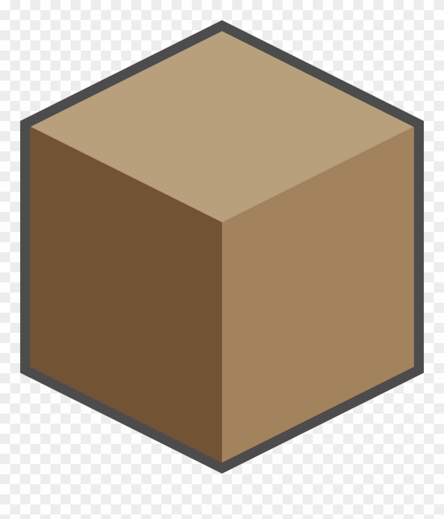 Clipart - Brown Cube Clipart - Png Download