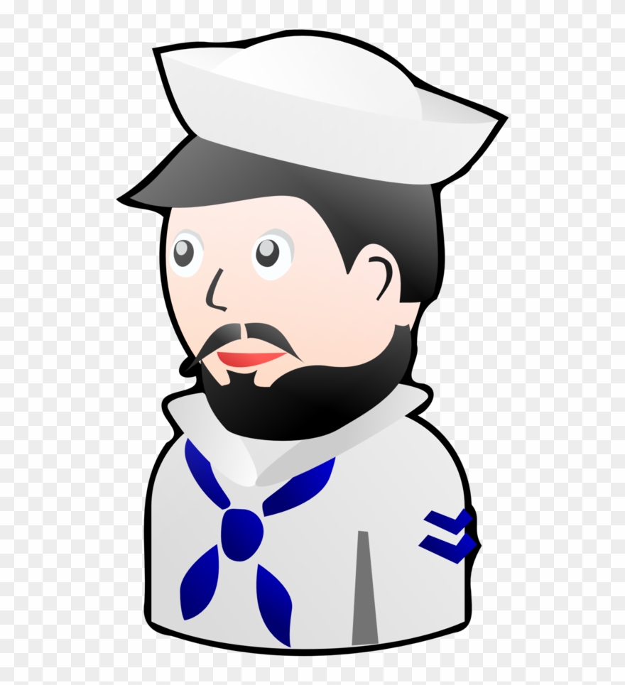 Vector Clip Art - Clip Art Sailors - Png Download